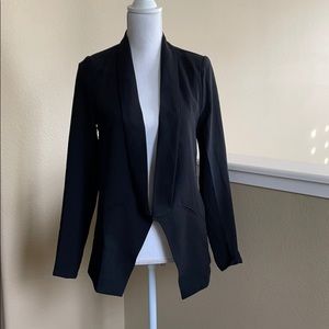 Lulus Miss Punctuality Black Blazer